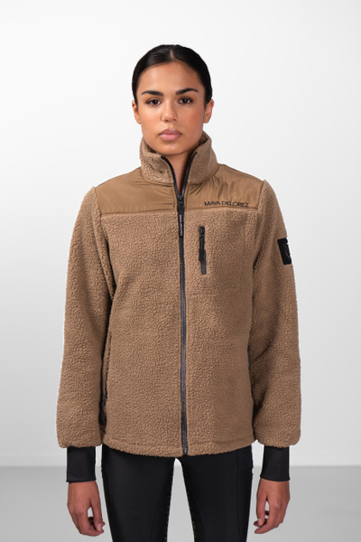 Fleece Zola Teddy Patch Pocket Coat YR Nova Teddy Jacket