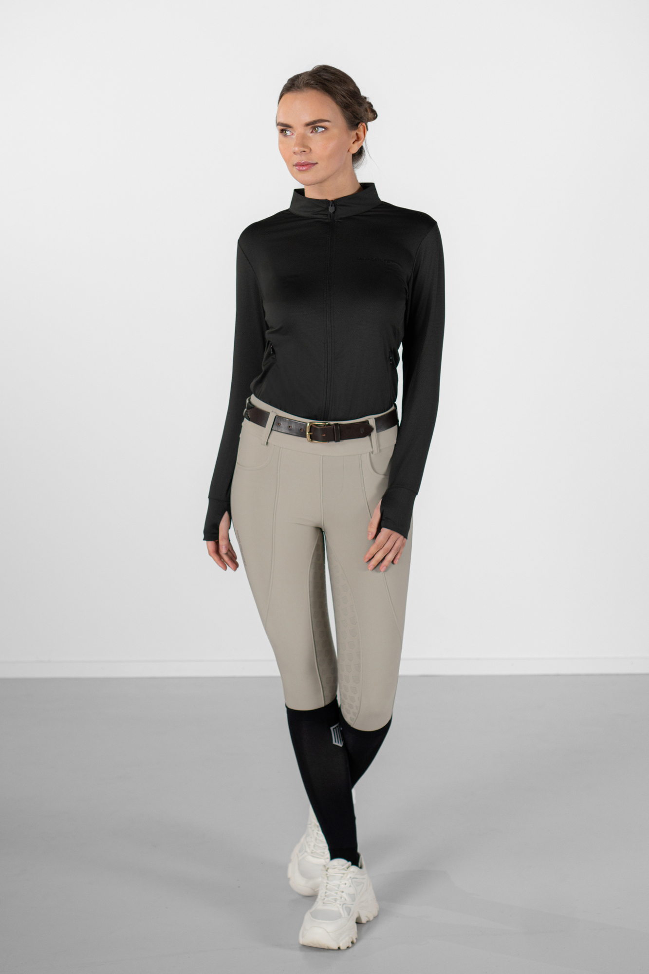 Aveline Zip-up Shirt | Maya Delorez